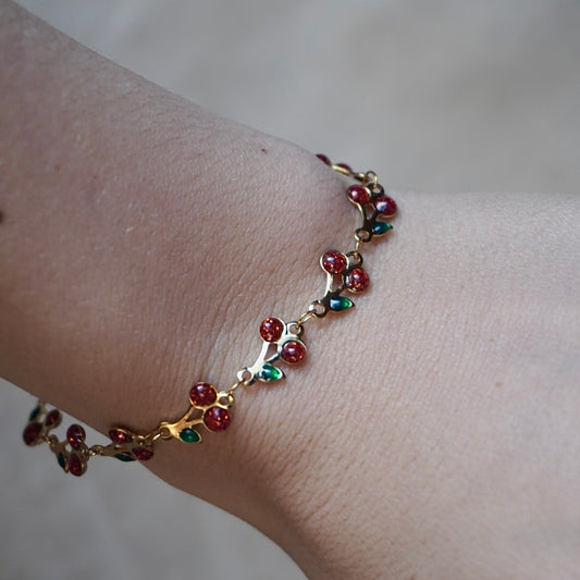 Pulsera Cerezas